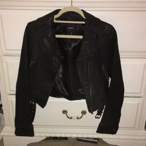 Express leather jacket